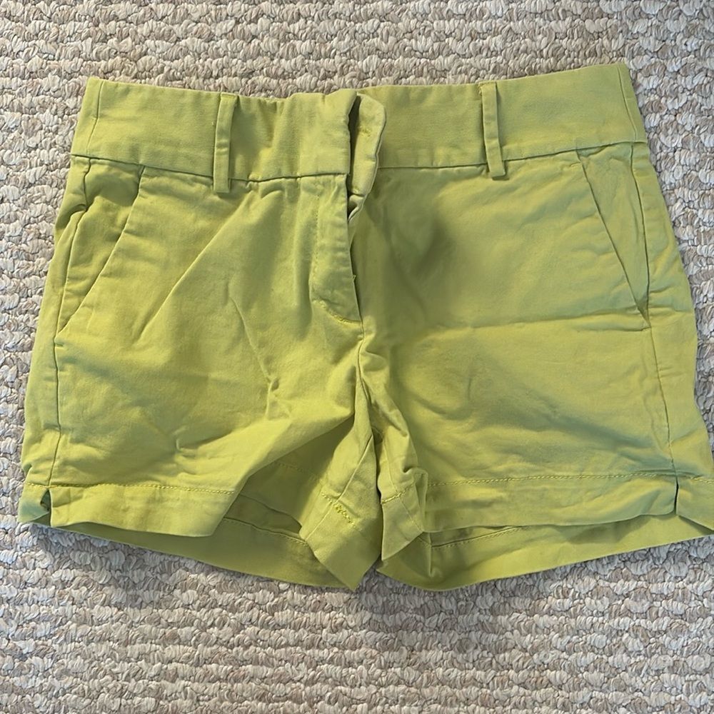 Loft Riviera shorts, 4” inseam - green